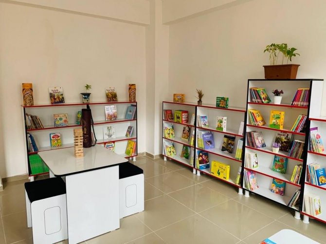 Uludere’de Kütüphanesiz Okul Kalmadı