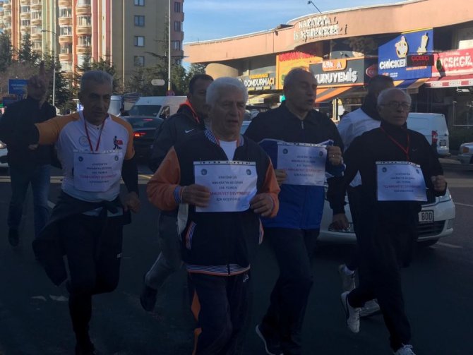 87. Büyük Atatürk Koşusu Gerçekleştirildi
