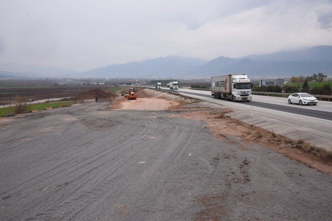 Sakızgediği Otoban Bağlantı Yolu İçin Çalışmalar Başladı