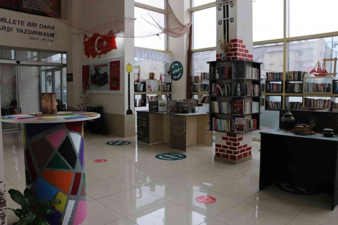 Samsun’da Kütüphanesiz Okul Kalmadı