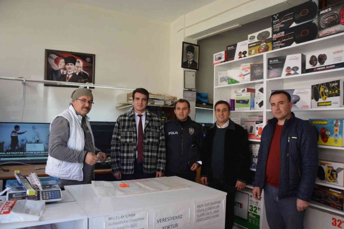 Kaymakam Okumuş Esnafları Dinledi
