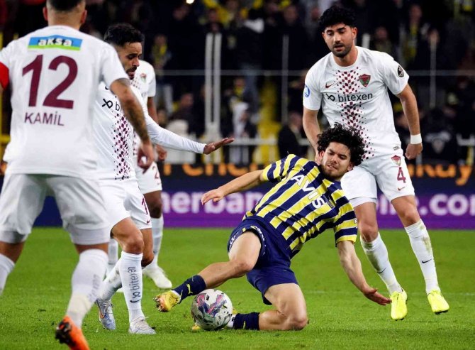 Spor Toto Süper Lig: Fenerbahçe: 4 - Hatayspor: 0 (Maç Sonucu)