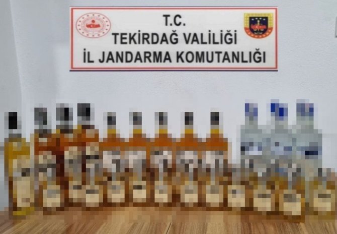 Tekirdağ’da Yılbaşı Öncesi Kaçak İçki Operasyonu