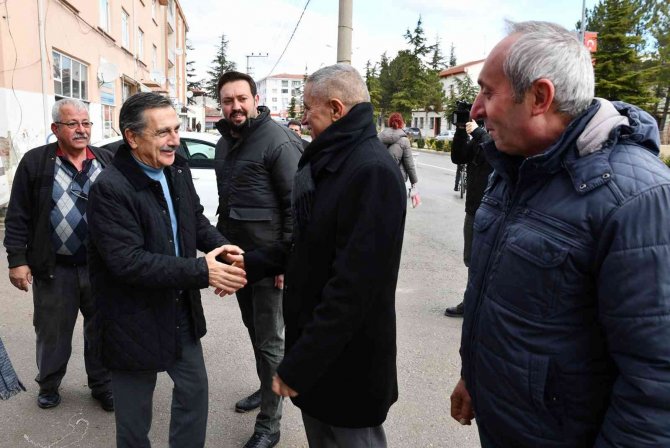 Başkan Ataç Beylikova’da Vatandaşlarla Buluştu