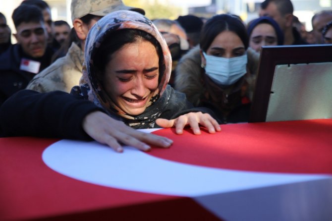 Kuzey Irak Şehidi Son Yolculuğuna Uğurlandı