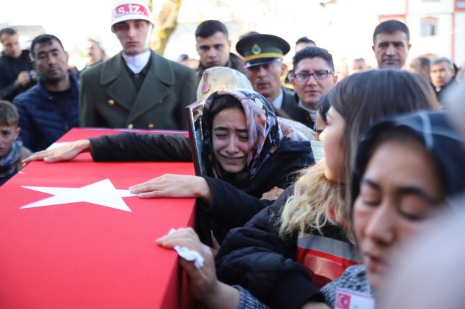 Kuzey Irak Şehidi Son Yolculuğuna Uğurlandı