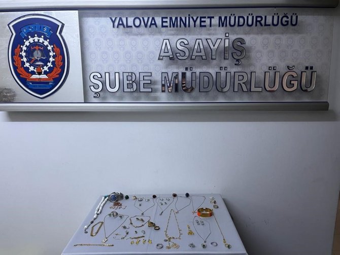 Yalova’da 2 Mücevherat Hırsızı Yakalandı