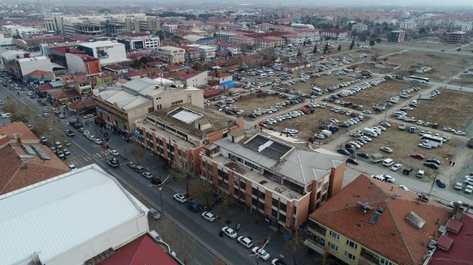 Yeni Şehir Esnaflar Çarşısında Yıkım İşlemleri Başladı