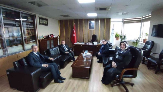 Rektör Özölçer’den Zonguldak İ̇l Müftüsü’ne Ziyaret