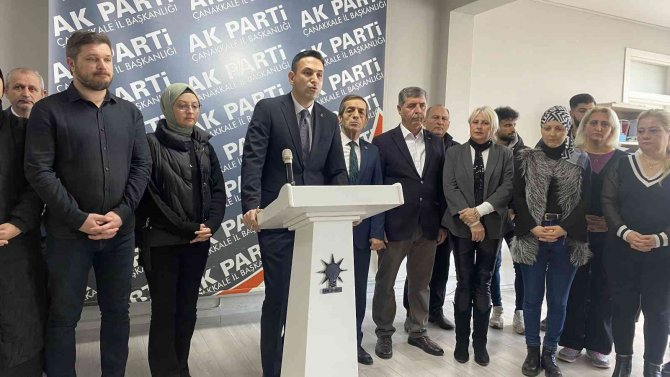 Ak Partili Makas’tan, Chp Çanakkale Milletvekillerine Hdp’li Semra Güzel Tepkisi