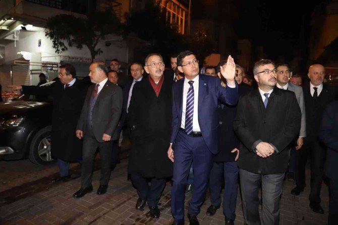 Nazilli’de Uzun Çarşı Sağlıklaştırması İçin Ön İnceleme Yapıldı
