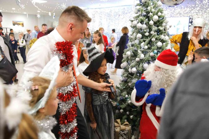 Çocuklar, Akkuyu Ngs’deki Yeni Yıl Etkinliklerinde Doyasıya Eğlendi