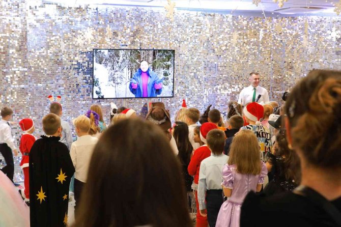 Çocuklar, Akkuyu Ngs’deki Yeni Yıl Etkinliklerinde Doyasıya Eğlendi