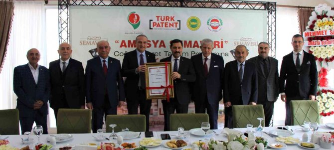 ‘Amasya Semaveri’ne Coğrafi İşaret
