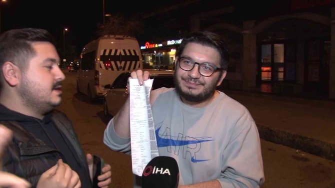 Kadıköy’de Denetime Takıldı, Cezayı Doğum Günü Olan Arkadaşına Hediye Etti