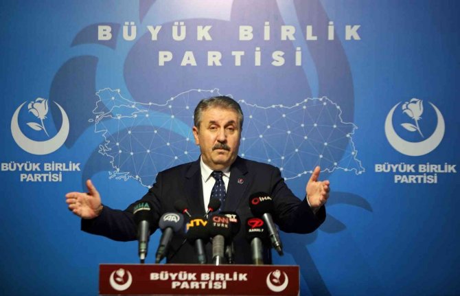 Bbp Lideri Destici: “Altılı Masanın İçerisinde Bir De İkili Masa Var”