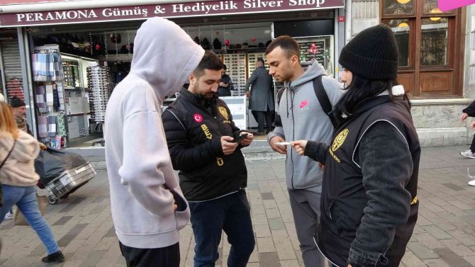 Beyoğlu’nda Yılbaşı Öncesi Asayiş Uygulaması