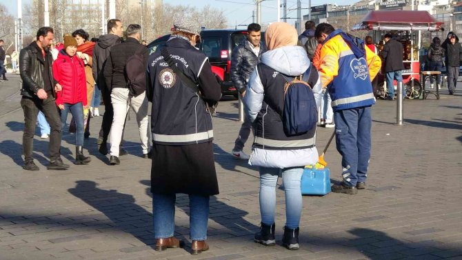 Beyoğlu’nda Yılbaşı Öncesi Asayiş Uygulaması