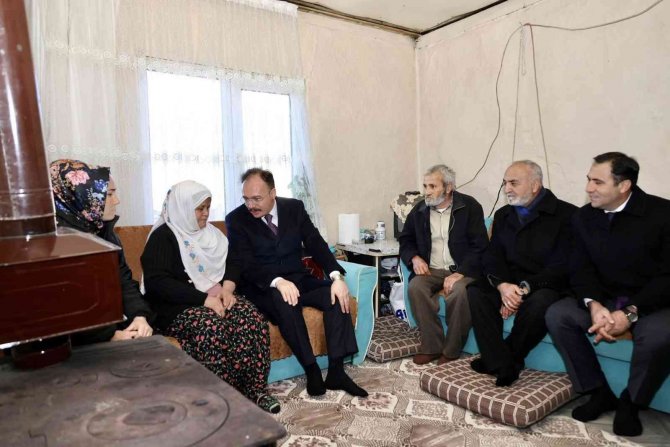 Şehit Ailesinden Hayır Duası Aldı