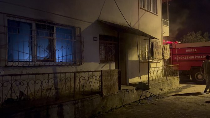 İ̇znik’te Korkutan Yangın