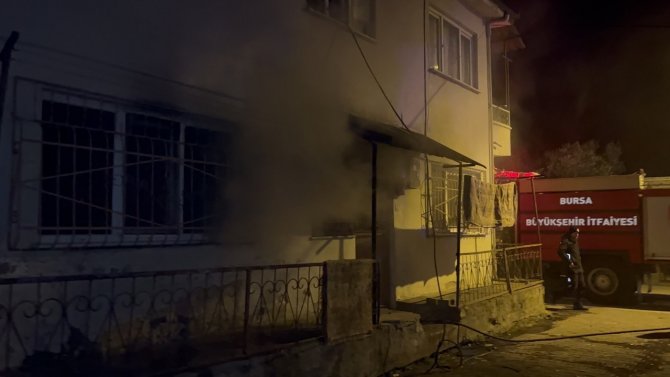 İ̇znik’te Korkutan Yangın