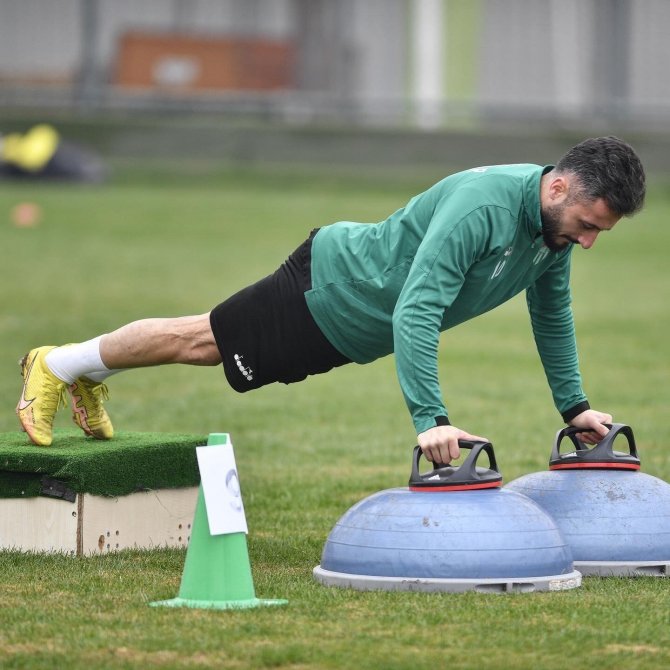 Bursaspor’dan Sert Antrenman