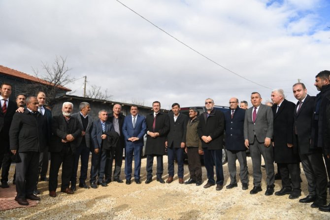 Muhtarlardan Hizmet Teşekkürü