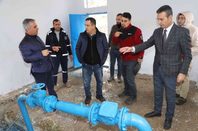 Hazro’nun İçme Suyu Rehabilite Ediliyor