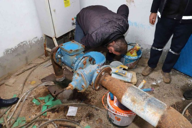 Hazro’nun İçme Suyu Rehabilite Ediliyor