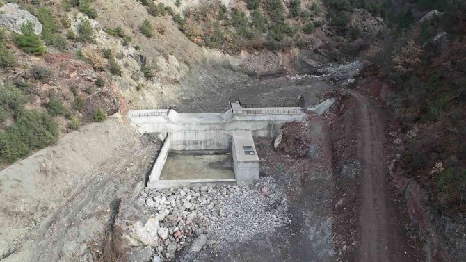 200 Dekar Tarım Arazisinin Sulanmasını Sağlayacak Yeraltı Depolanması Tamamlandı