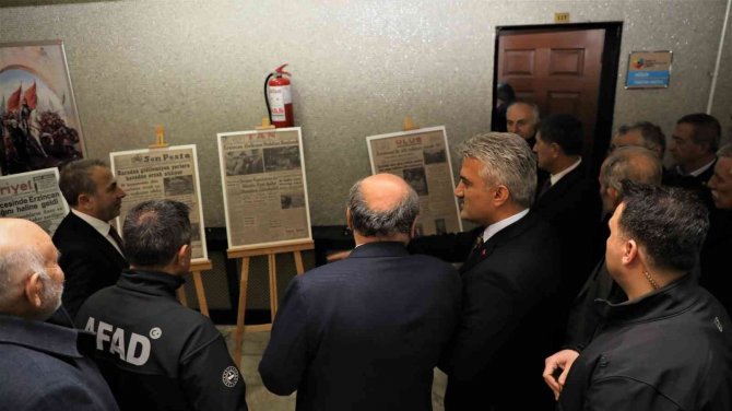 Erzincan’da Depremle Yaşamak Konulu Açık Oturum Yapıldı, Fotoğraf Sergisi Açıldı