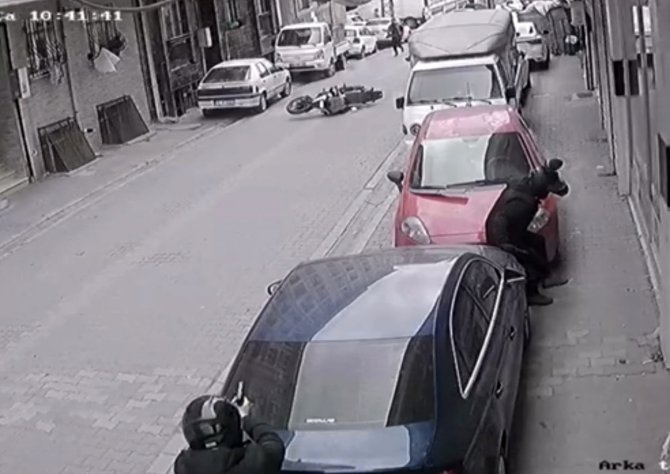 Esenyurt’ta Dehşet Anları, Silahlı Çatışma Kamerada