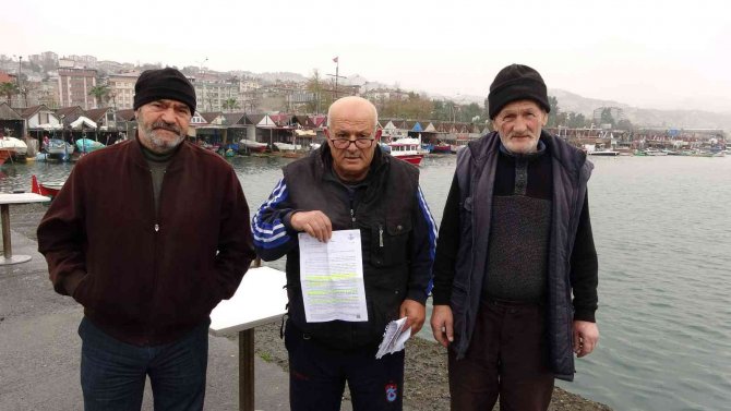 Küçük Balıkçıların Makara Cezası Tepkisi