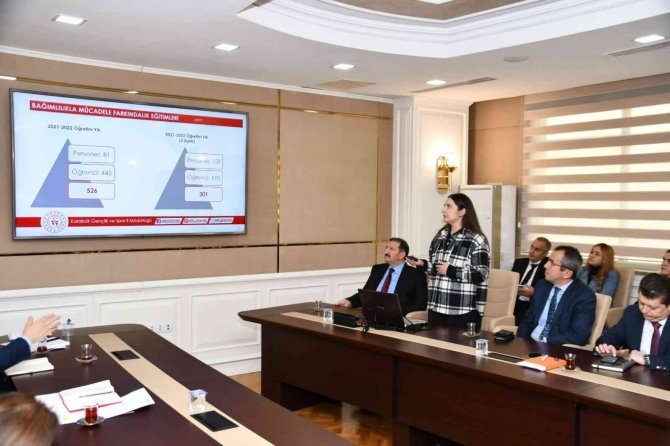 Karabük’te Bağımlılıkla Mücadele Toplantısı