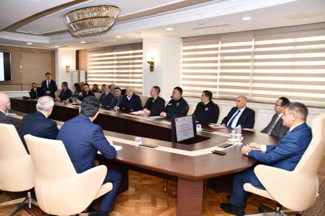 Karabük’te Bağımlılıkla Mücadele Toplantısı