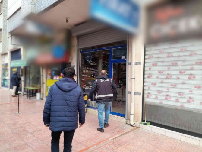 Konya’da Yılbaşı Öncesi Sahte İçki Denetimi
