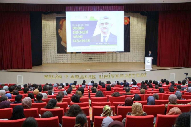 Bakan Yardımcısı Dr. Nazif Yılmaz Konferans Verdi