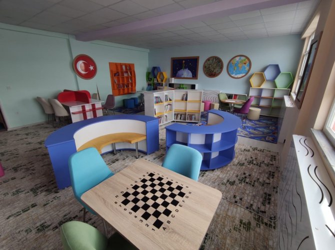 Van’da Okullar Kütüphaneleşiyor