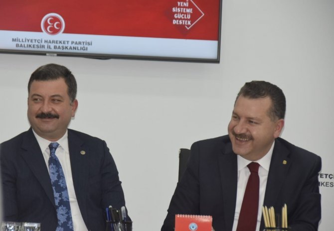 Başkan Yücel Yılmaz Mhp’de İstişare Toplantısına Katıldı