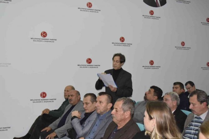 Başkan Yücel Yılmaz Mhp’de İstişare Toplantısına Katıldı