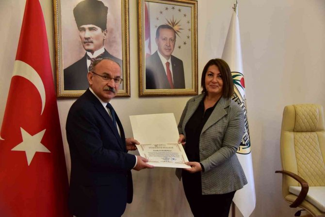 Mesi̇p Projesine Katkıda Bulunanlara Teşekkür Belgesi Verildi