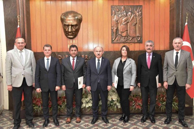 Mesi̇p Projesine Katkıda Bulunanlara Teşekkür Belgesi Verildi