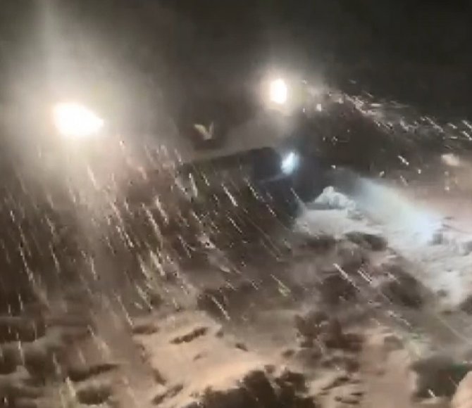 Dört Arkadaş Yayla Dönüşü Kar Ve Tipide Mahsur Kaldı