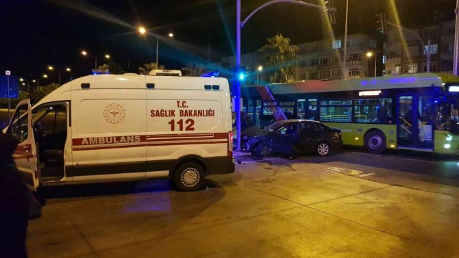 Samsun’da Trafik Kazası: 2 Yaralı