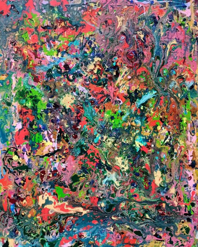 Bu Sergide Soyut Çalışmalar Sergilenecek