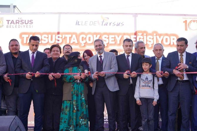 Tarsus’ta Toplu Açılış Heyecanı