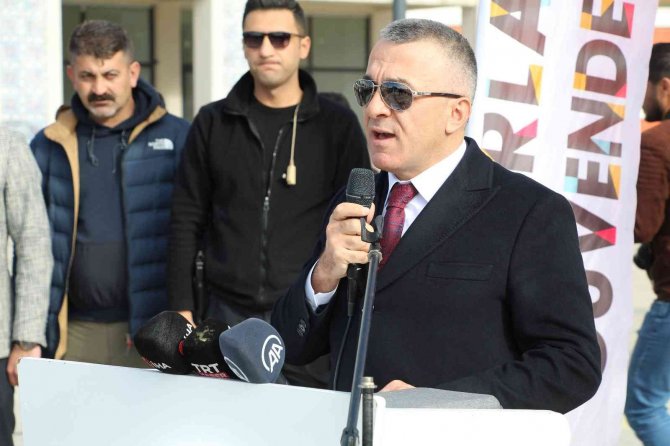 Şırnak’ta 50 Bisikletçi 45 Kilometre Pedal Çevirdi