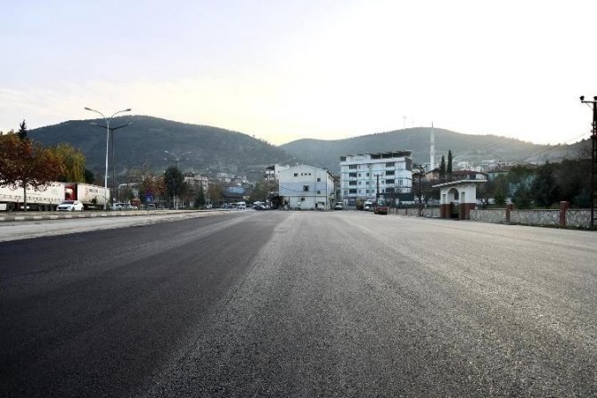 Vezirhan’da Yol Çalışmalarına Başlandı