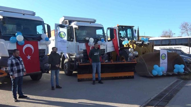 Yalova İ̇l Özel İ̇daresi Filosuna 5 Yeni Araç