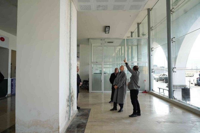 Yeni Otogardaki Bakım Ve Tadilat Çalışmaları Devam Ediyor